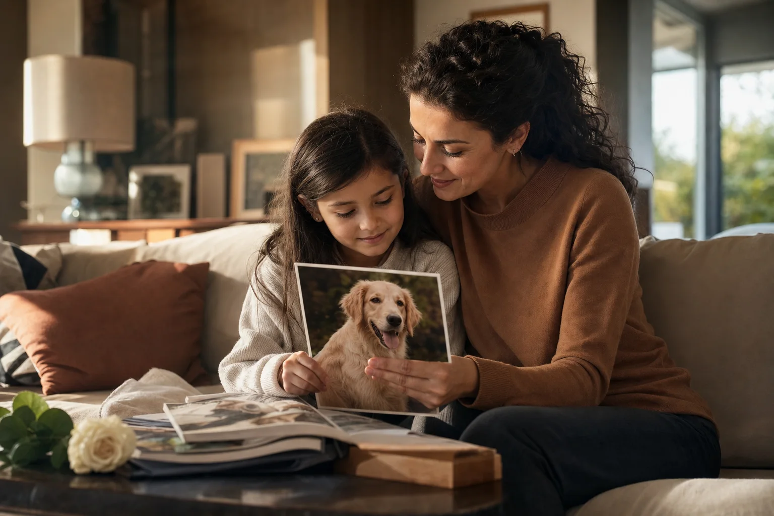 Quando muore un animale di famiglia: parole e rituali per bambini dai 3 ai 10 anni
